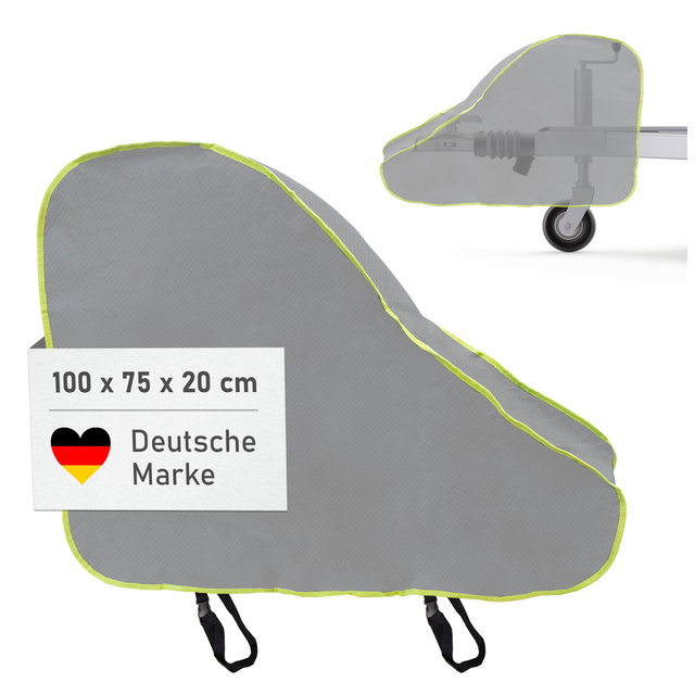 Deichselabdeckung Wohnwagen M (92x62x15 cm) wetterfest, Deichselhaube